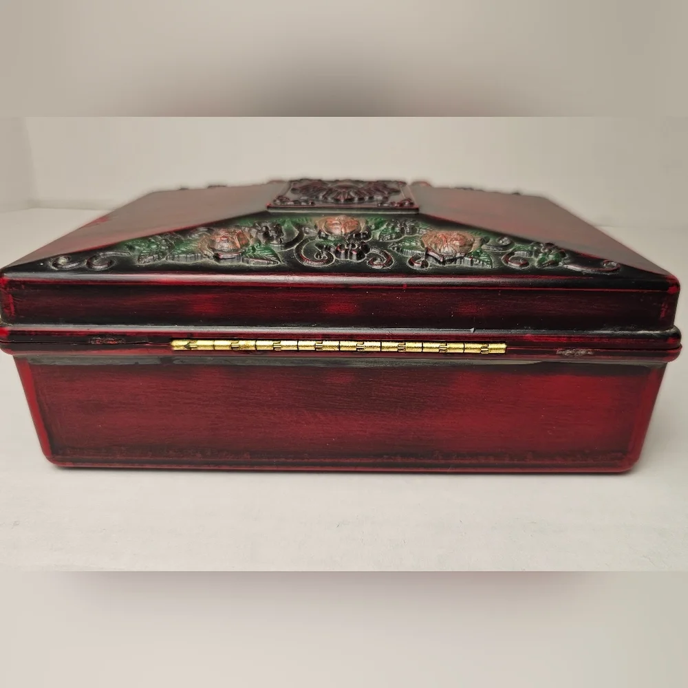 🌹🌹⭐️ Rose Decor Jewelry Box ⭐️🌹🥀